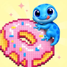 Icône de Hungry Gecko: Pixel Hunt
