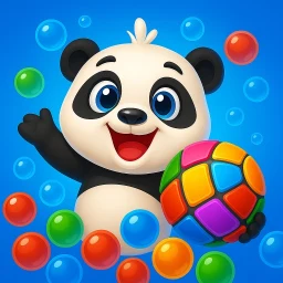 Icône de Panda World Jeu de tir bulles